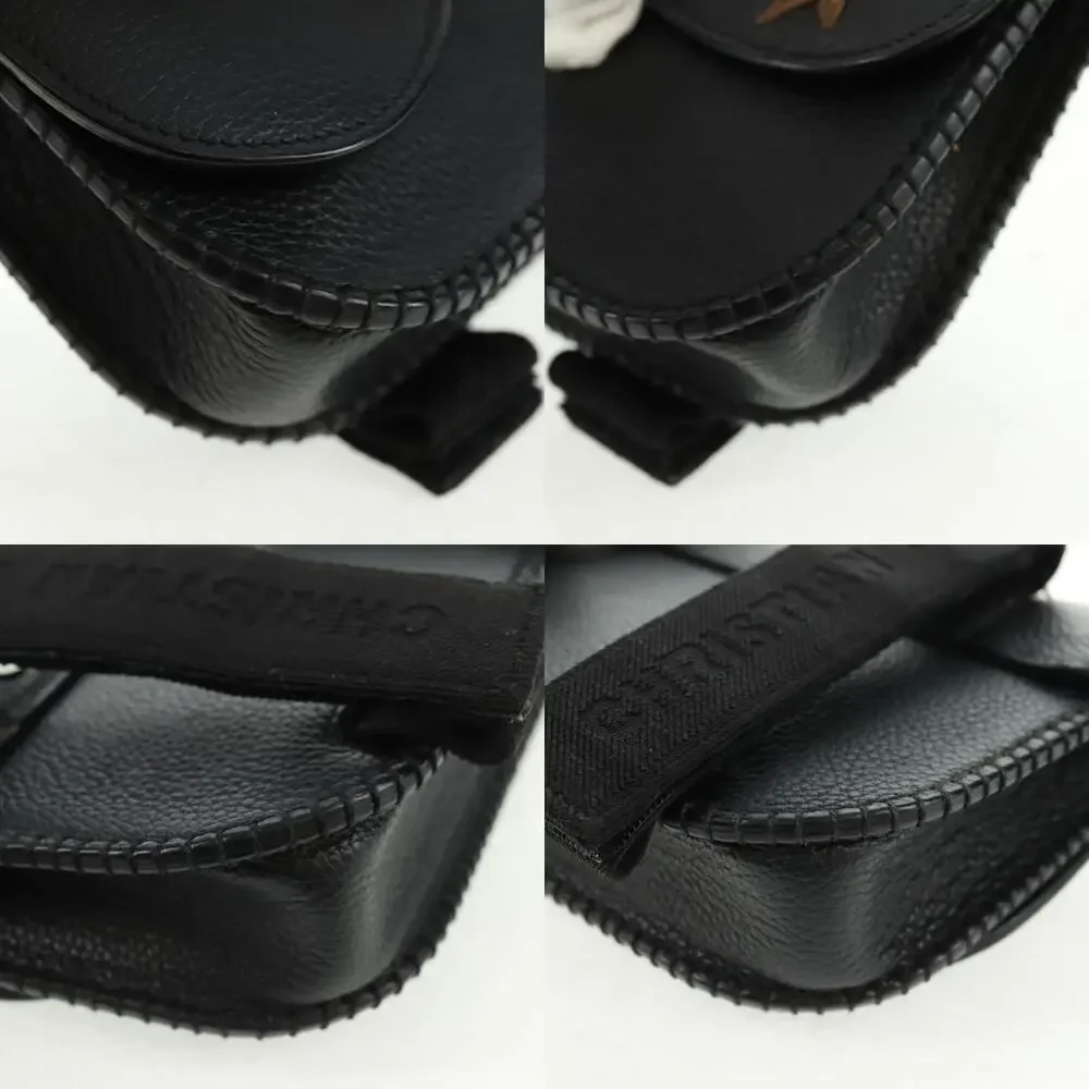 Dior Leather Cactus Jack Arm Pouch Mini Bag Black